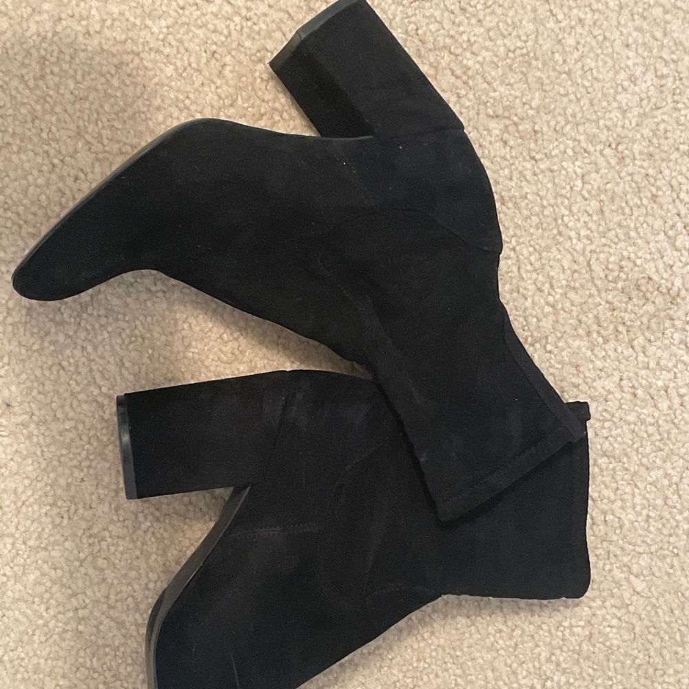 Black Heeled Boots